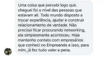 Depoimento de participante 4