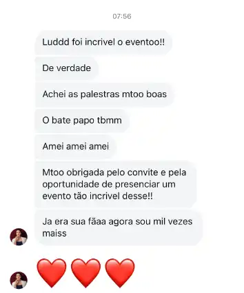 Depoimento de participante 8